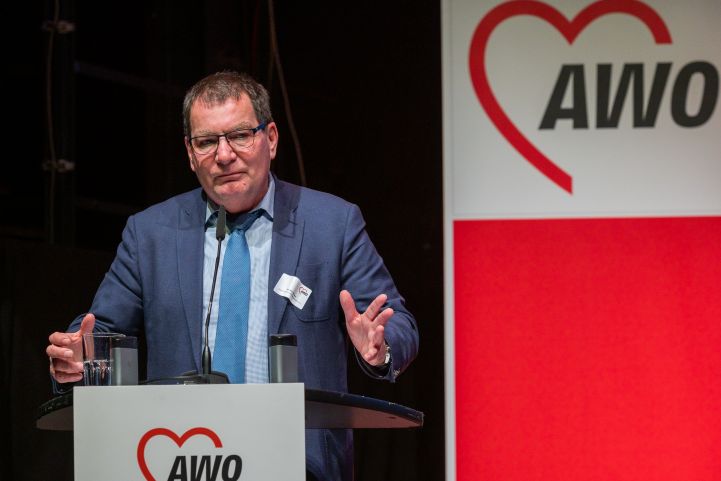 AWO Neujahrsempfang 2023: AWO Präsidiumsmitglied Gerwin Stöcken