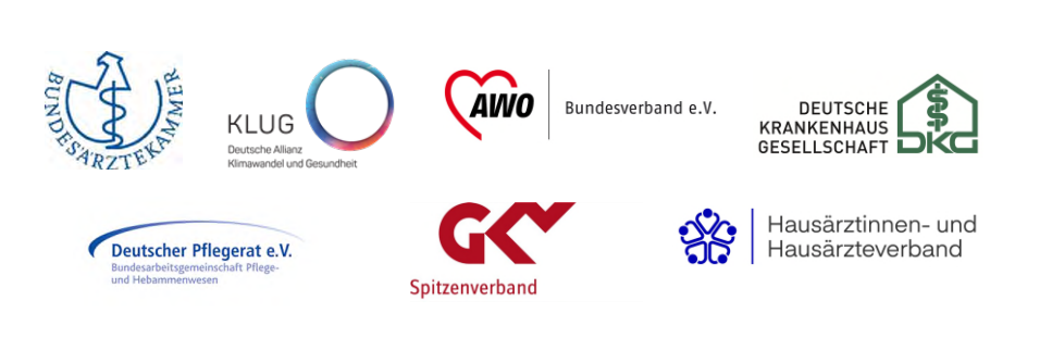 Logos Verbände Hitzeaktionstag