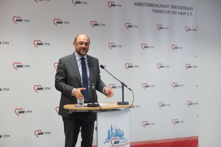 Martin Schulz beim Bundesausschuss der AWO