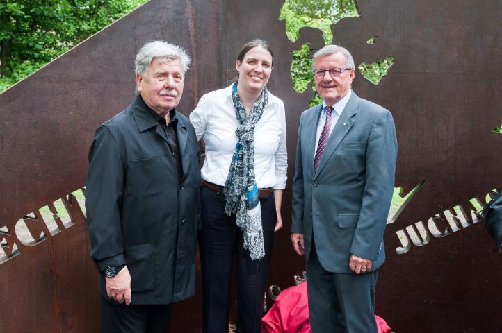 Foto Juchacz-Denkmal in Berlin.