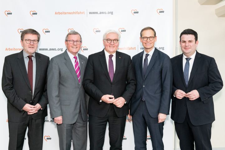 Wolfgang Stadler, Wilhelm Schmidt, Frank-Walter Steinmeier, Hubertus Heil