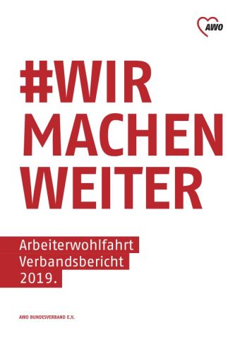 AWO Verbandsbericht 2019 Titelseite