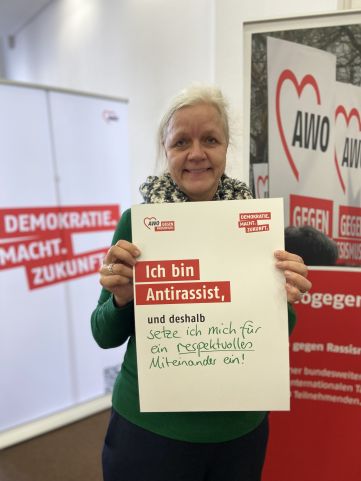 AWO Bundesverband Plakataktion AWO gegen Rassismus 2024