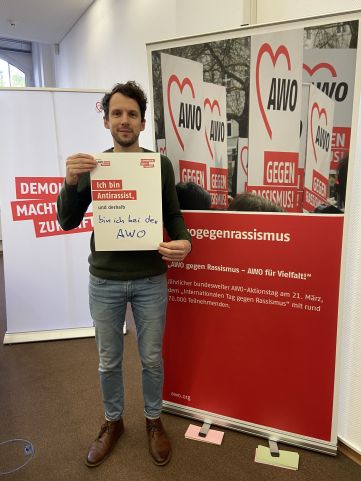 AWO Bundesverband Plakataktion AWO gegen Rassismus 2024