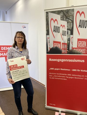 AWO Bundesverband Plakataktion AWO gegen Rassismus 2024