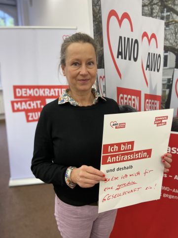 AWO Bundesverband Plakataktion AWO gegen Rassismus 2024